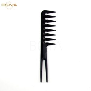 BA-018 black hair comb size 19.1x3.9cm
