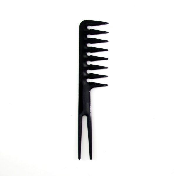 BA-018 black hair comb size 19.1x3.9cm