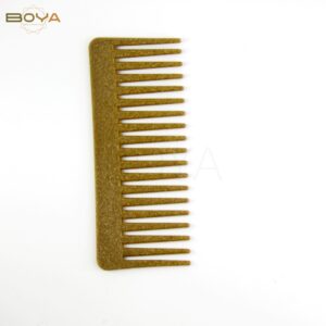 BA-038 coconut natural hair comb size 15.5x6.2cm
