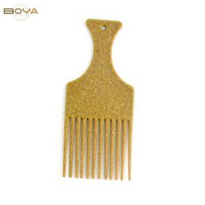 BA-039 coconut natural hair comb size 14.8x6.3cm