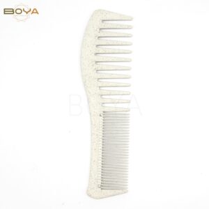 BA-040 wheat straw natural hair comb size 18.7x5cm