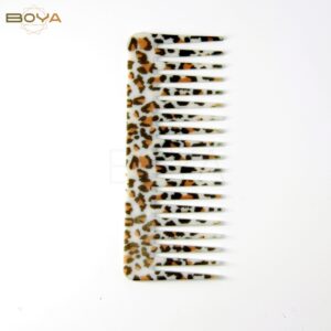 BA-057 Print hair comb size 15.6x6.1cm