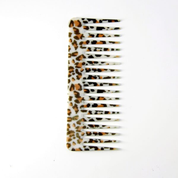 BA-057 Print hair comb size 15.6x6.1cm