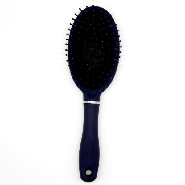 BY-001 hair brush with rubber finish size 23.7x7cm