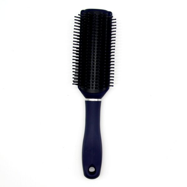 BY-002 hair brush with rubber finish size 22.8x4.3cm