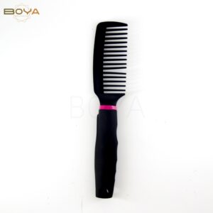 BY-007 hair brush with rubber finish size 23.7x4.5cm