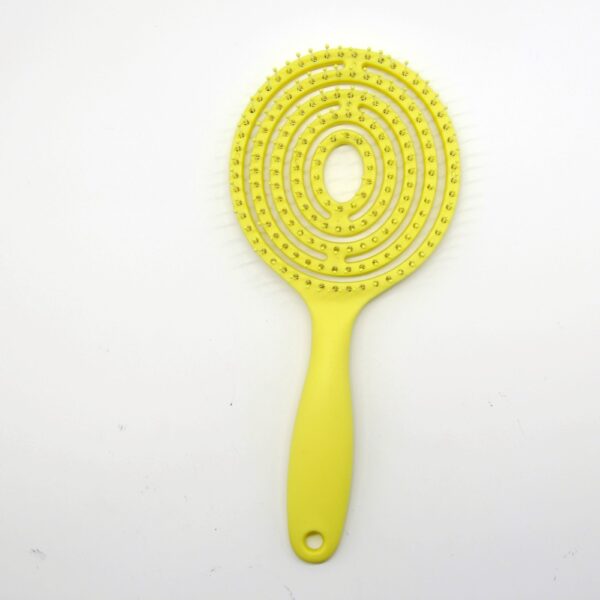 BY-046 lollipop shape hair brush size 22.4x9.9cm