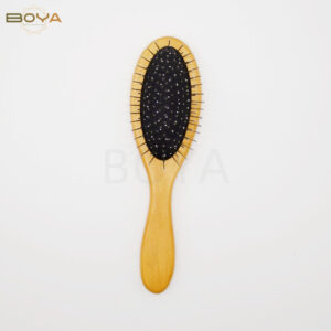 BY-258 wood brush metal pin size 22.5x6.2cm